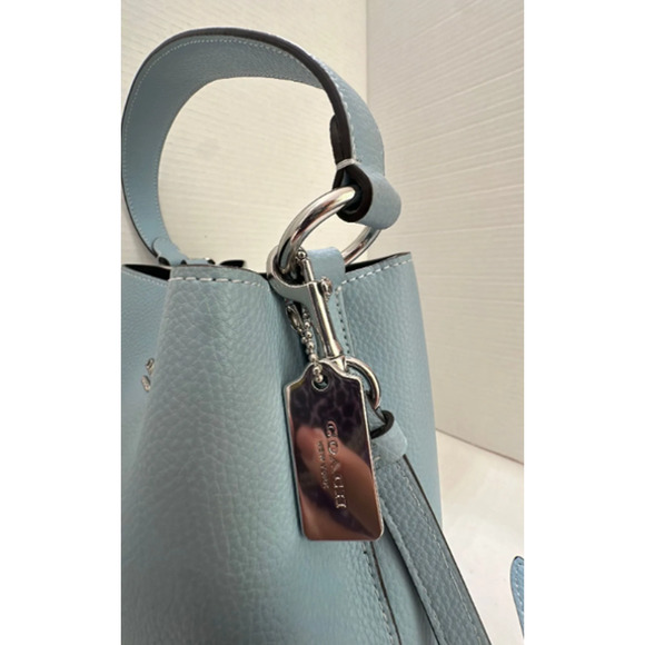 COACH Small Town Bucket Bag in Colorblock w/Stripe - Picture 4 of 6